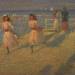 Girls Running, Walberswick Pier